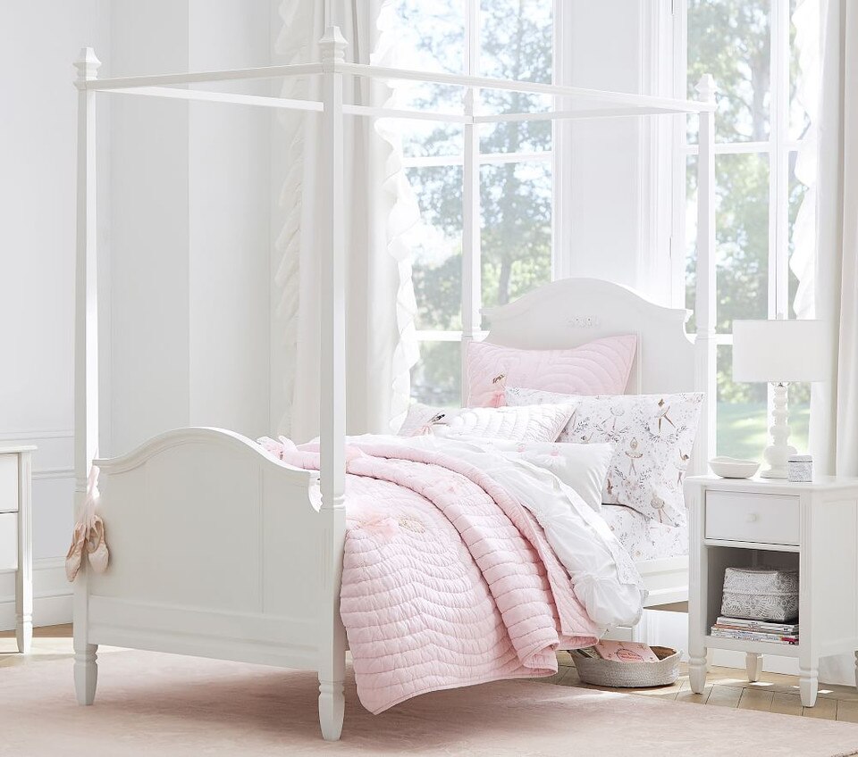 Ballerina Printed Organic Sheet Set & Pillowcases Pottery Barn Kids UK